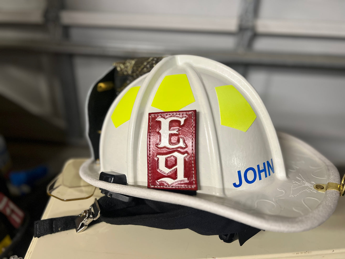 Leather Helmet Identifiers