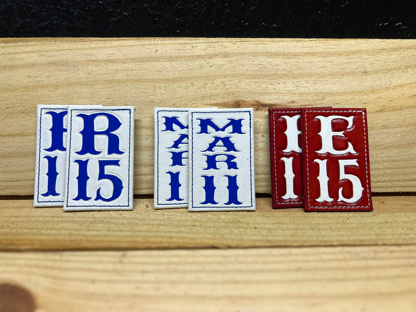 Leather Helmet Identifiers